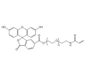 荧光素PEG丙烯酰胺Fluorescein PEG ACA, FITC-PEG-ACA,荧光素聚乙二醇丙烯酰胺 