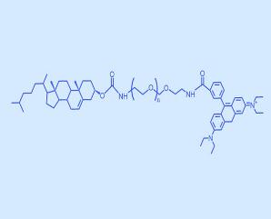 罗丹明PEG胆固醇RB-PEG-Cholesterol，RB-PEG-CLS,罗丹明聚乙二醇胆固醇 
