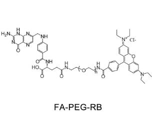 罗丹明PEG叶酸RB-PEG-Folic acid，RB-PEG-FA,罗丹明聚乙二醇叶酸 
